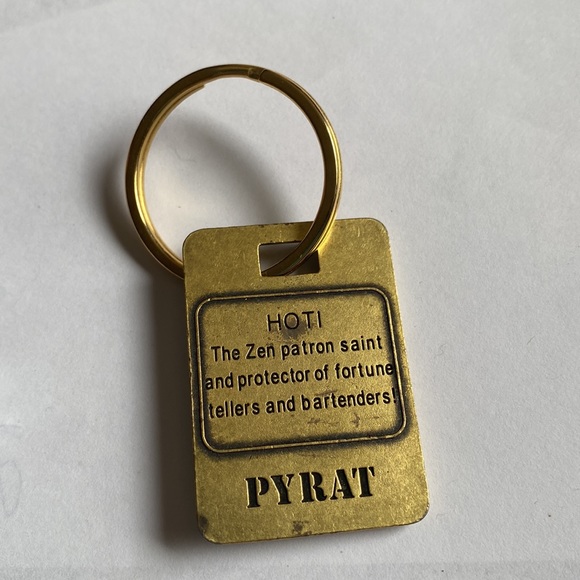 Key chain pyrat hoti zen patron saint & protector of fortune tellers & bartender - Picture 2 of 3